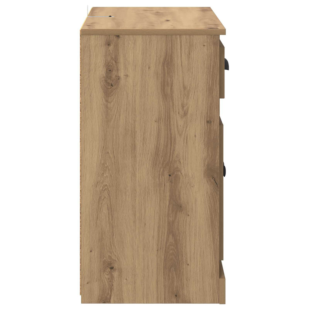 Highboard Artisan-Eiche 70 x 35,5 x 67,5 cm Holzwerkstoff