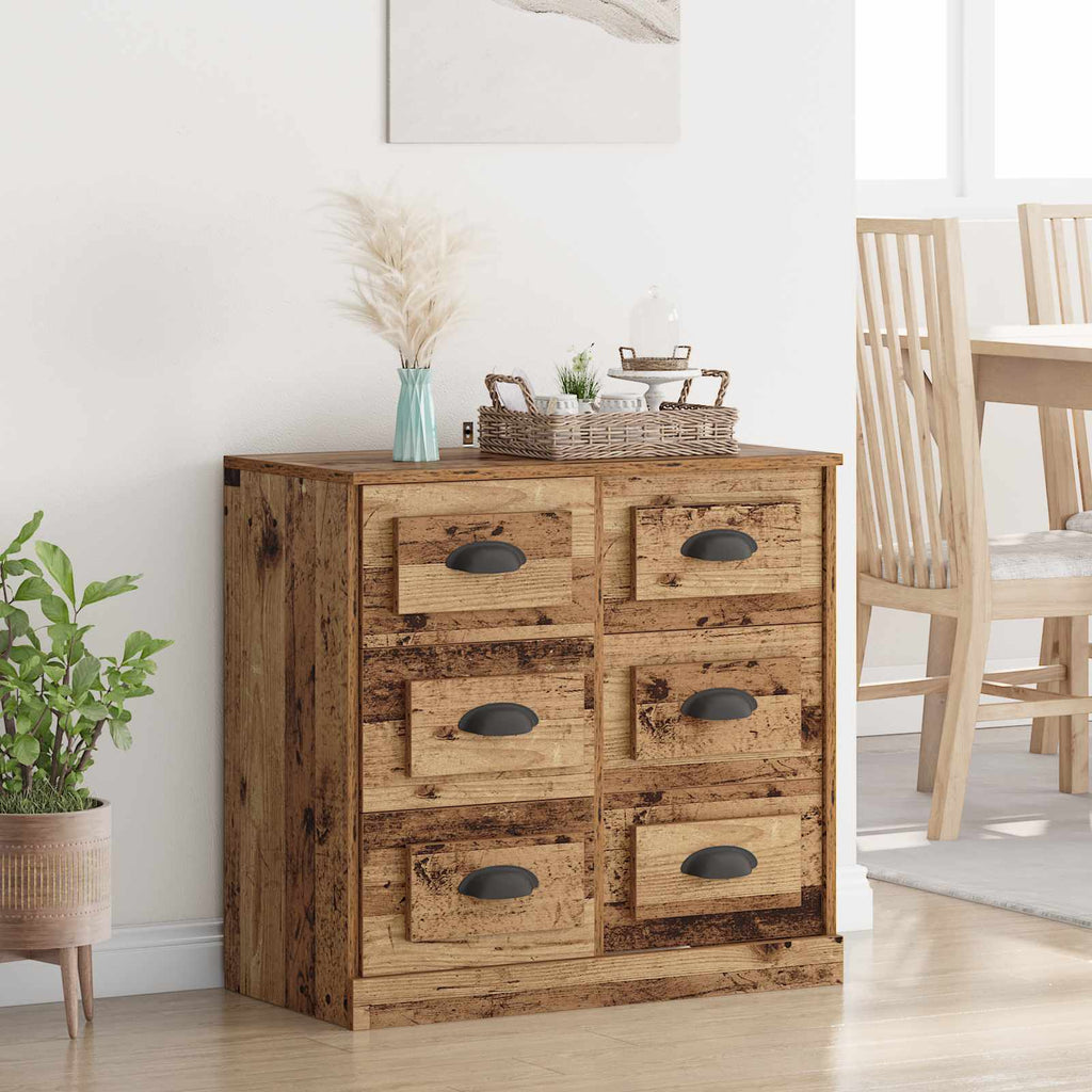 Sideboard Altholz 70 x 35,5 x 67,5 cm Holzwerkstoff