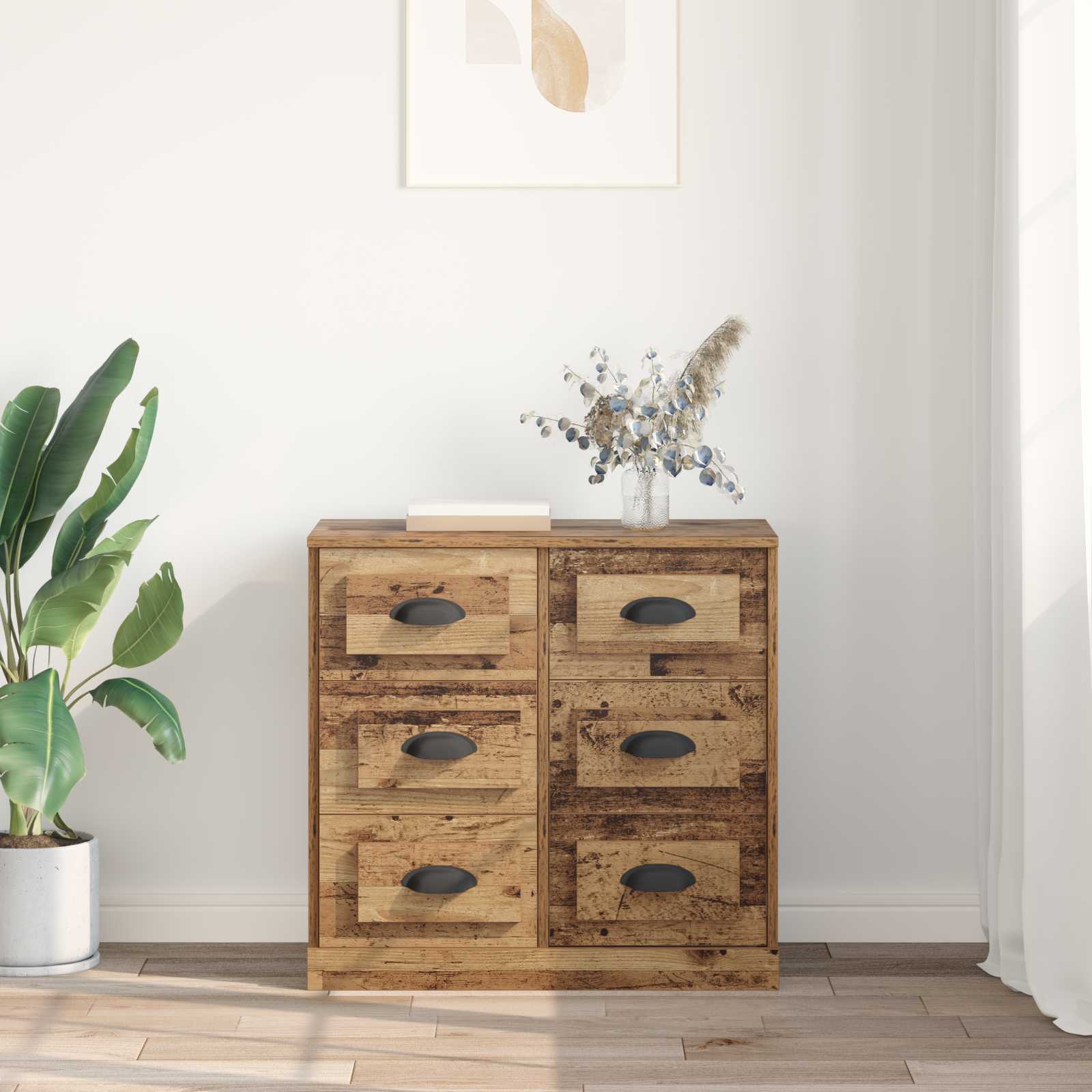 Sideboard Altholz 70 x 35,5 x 67,5 cm Holzwerkstoff