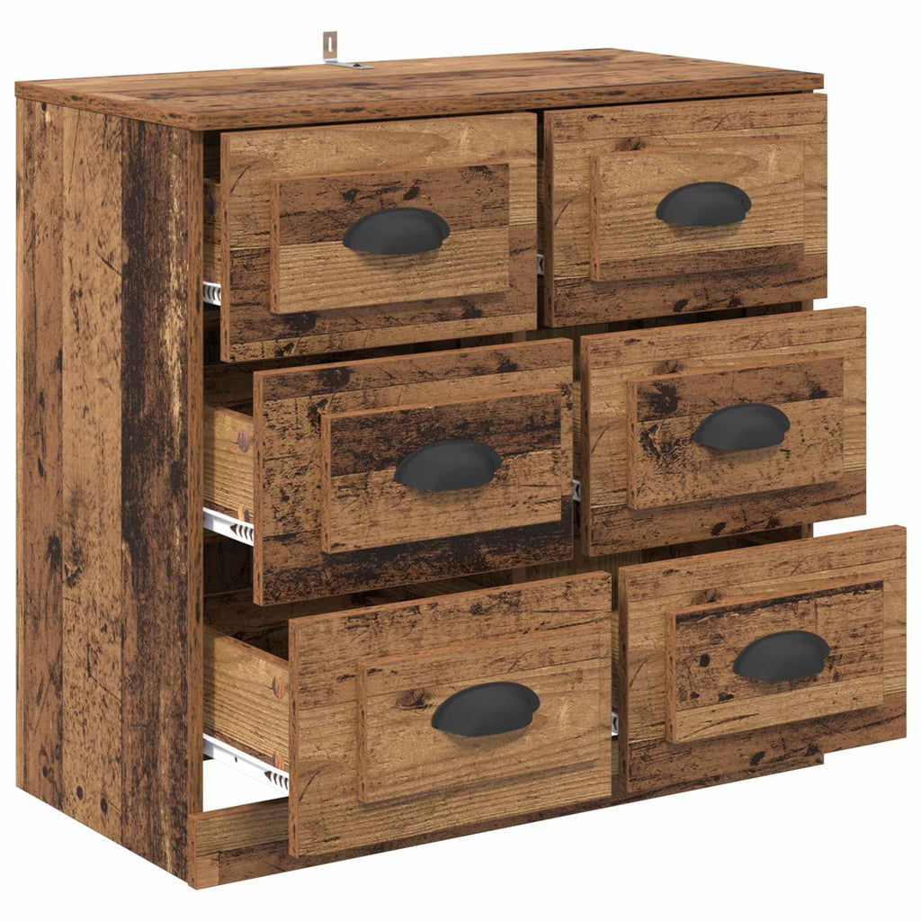 Sideboard Altholz 70 x 35,5 x 67,5 cm Holzwerkstoff
