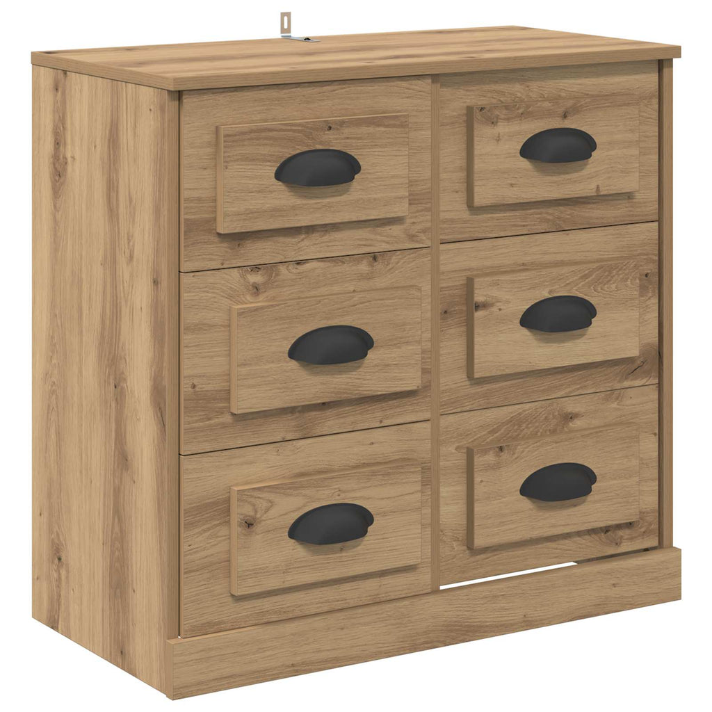 Sideboard Artisan-Eiche 70 x 35,5 x 67,5 cm Holzwerkstoff