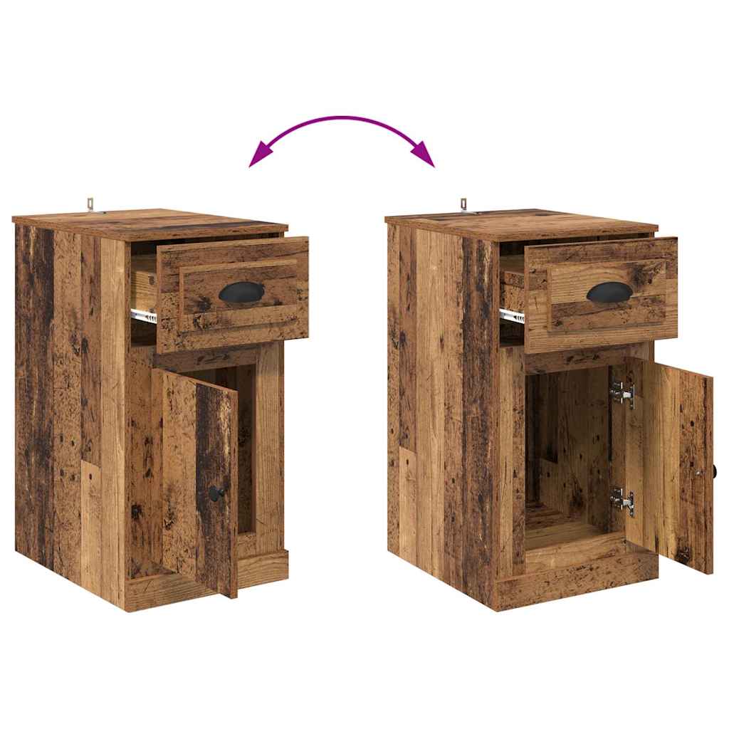 Seitenschrank Altholz 40 x 50 x 75 cm Holzwerkstoff