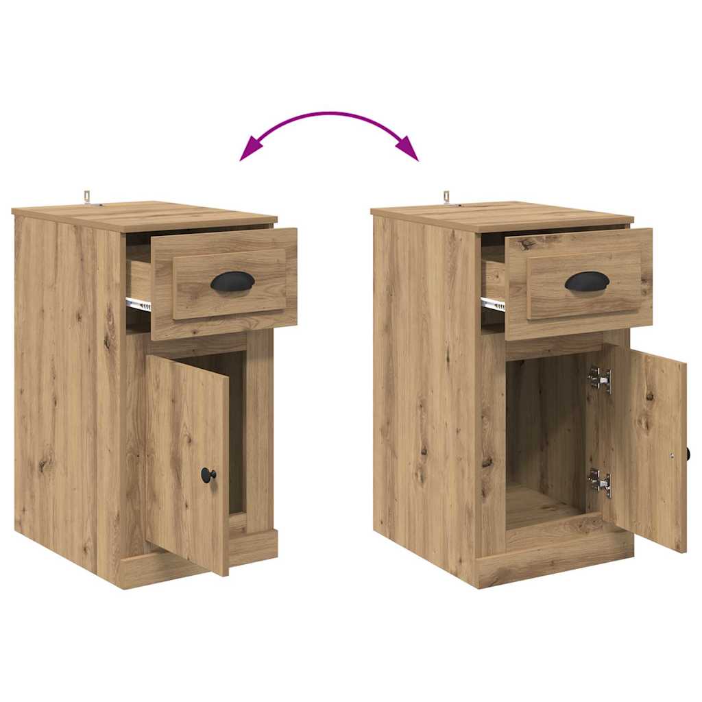 Seitenschrank Artisan-Eiche 40 x 50 x 75 cm Holzwerkstoff