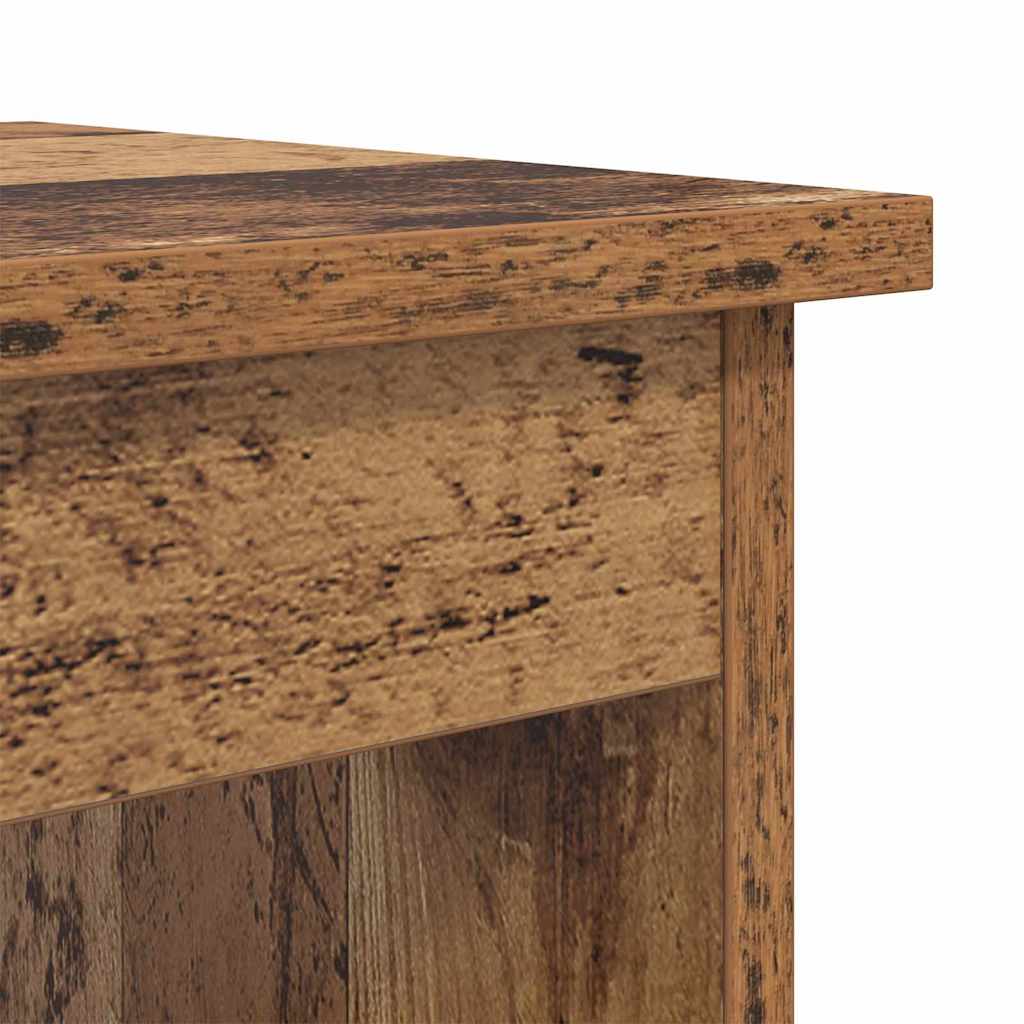 Couchtisch 3 pcs Altholz Holzwerkstoff