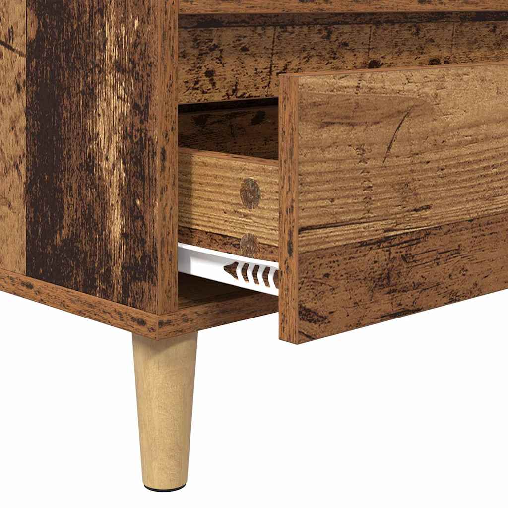 TV-Schränk Altholz 100 x 34,5 x 44,5 cm Holzwerkstoff