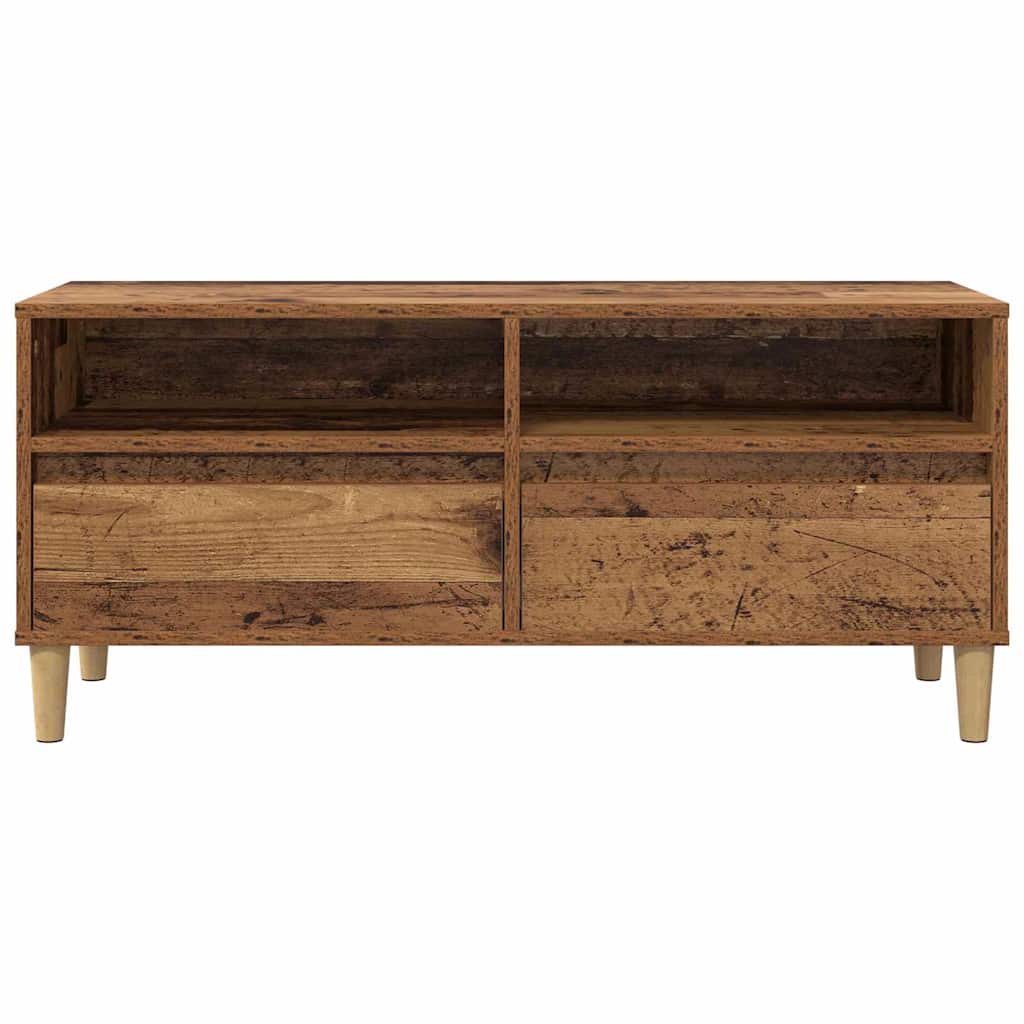 TV-Schränk Altholz 100 x 34,5 x 44,5 cm Holzwerkstoff