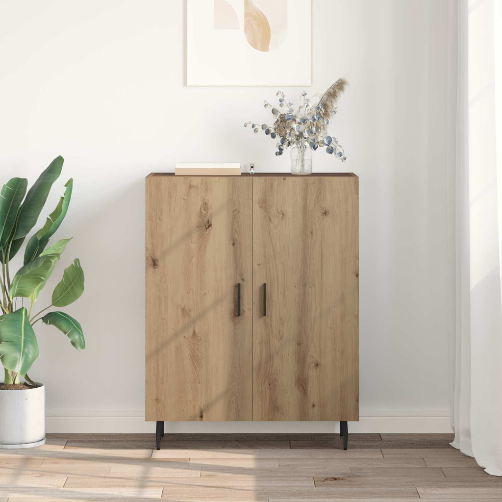 Sideboard Artisan-Eiche 69,5 x 34 x 90 cm Holzwerkstoff