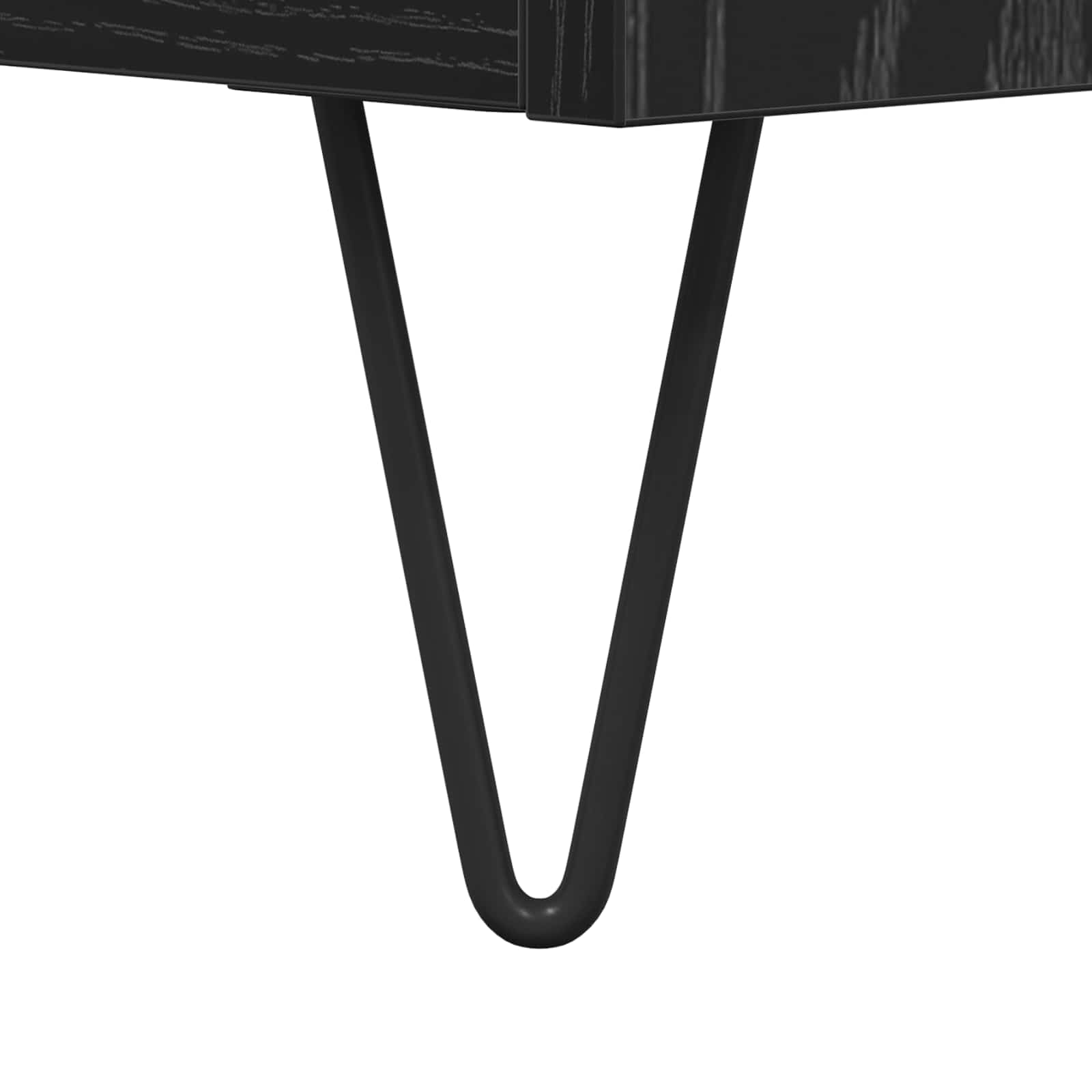 Sideboard mit Schubladen Schwarz Eichen-Optik 69,5 x 34 x 90 cm