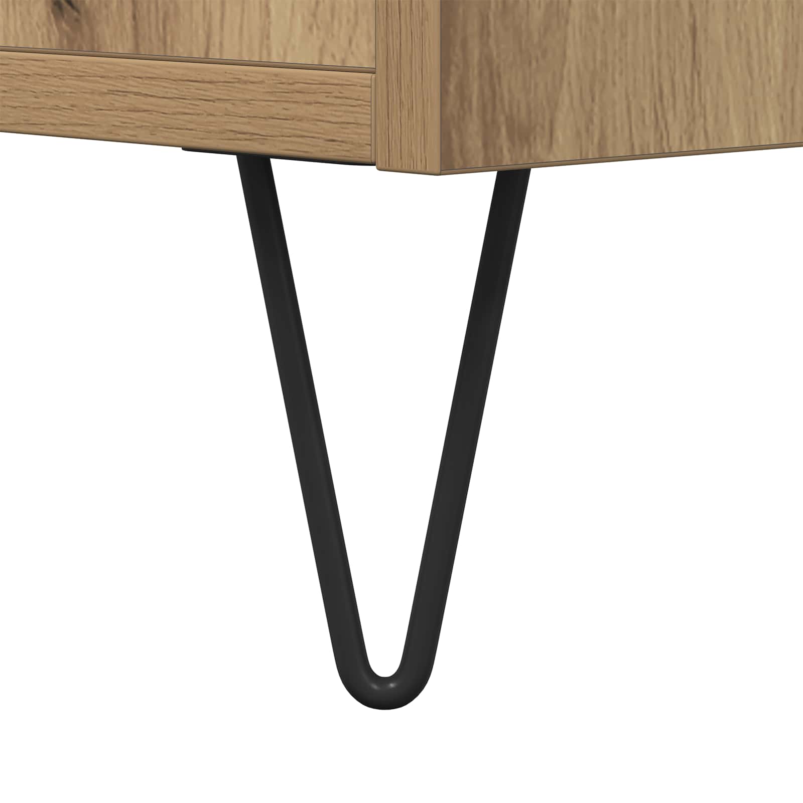 Sideboard Artisan-Eiche 34 x 34,5 x 90 cm Holzwerkstoff