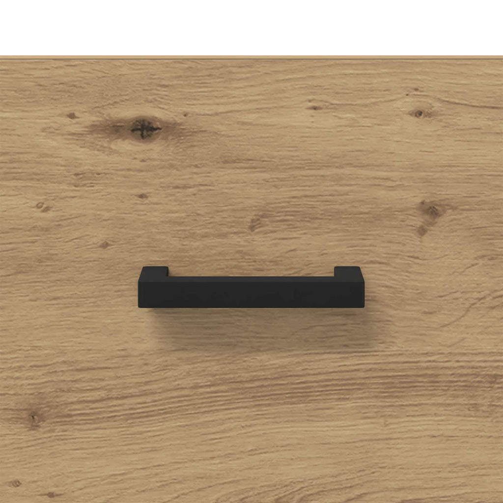 Sideboard Artisan-Eiche 34,5 x 34 x 90 cm Holzwerkstoff