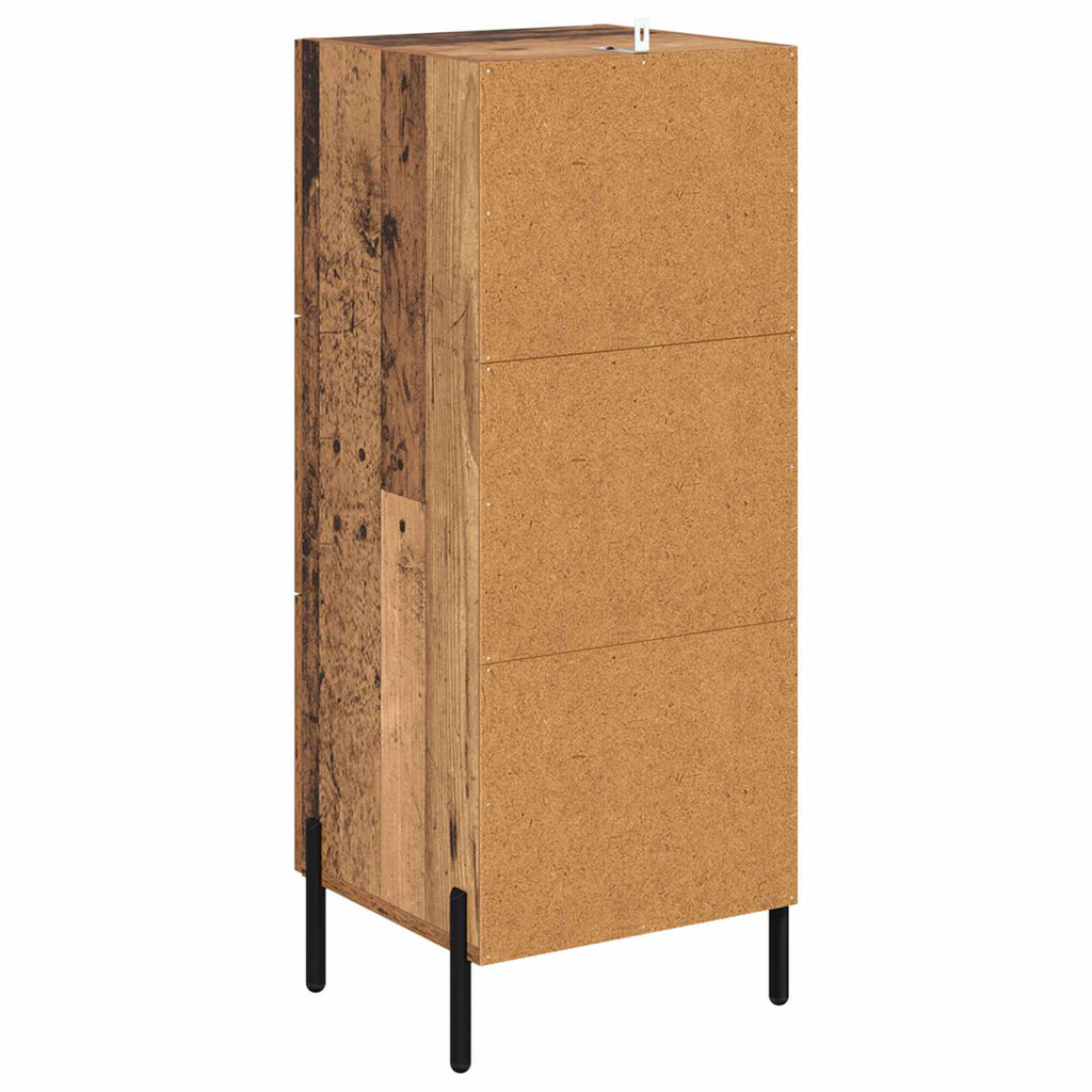Sideboard Altholz 34 x 34,5 x 90 cm Holzwerkstoff