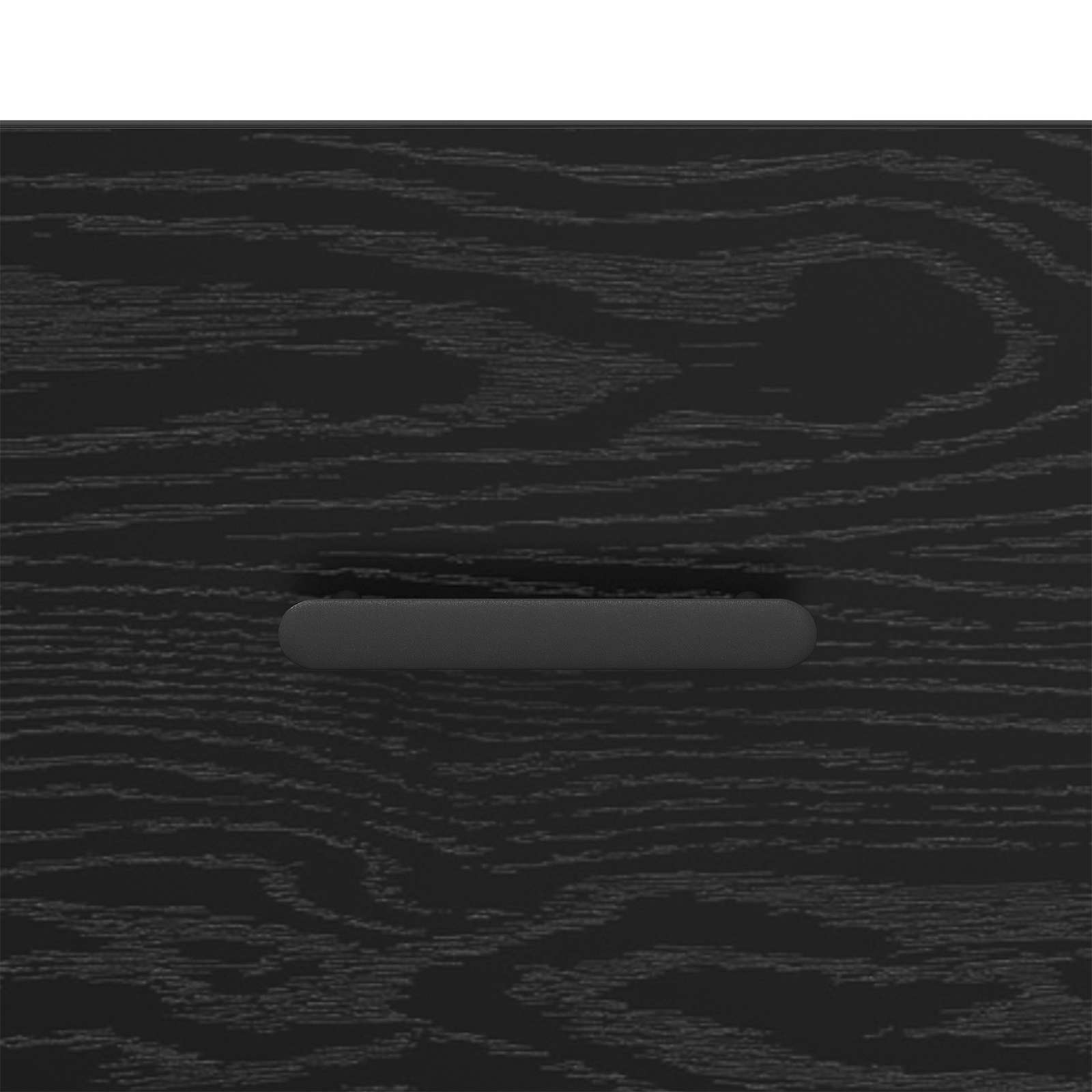 Sideboard Schwarz Eichen-Optik 34 x 34,5 x 90 cm Holzwerkstoff