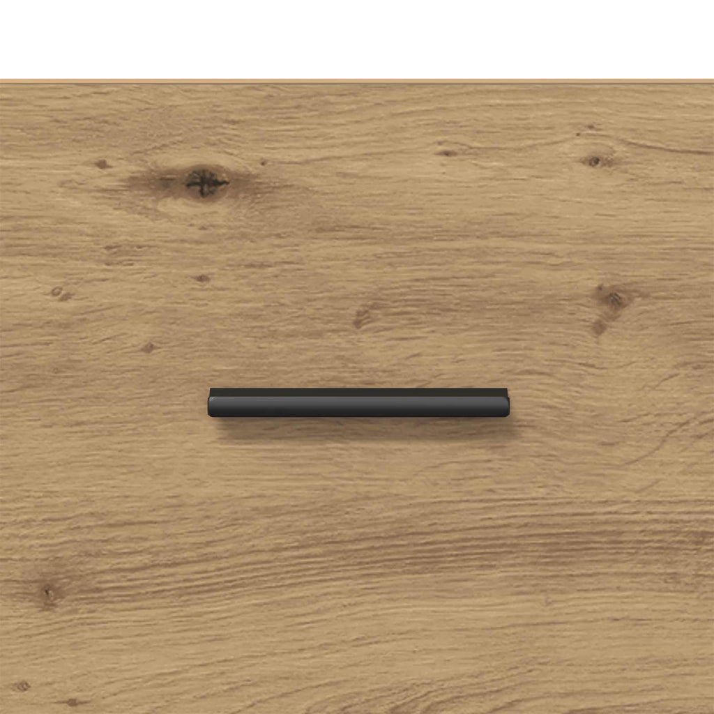 Sideboard Artisan-Eiche 34 x 34,5 x 90 cm Holzwerkstoff