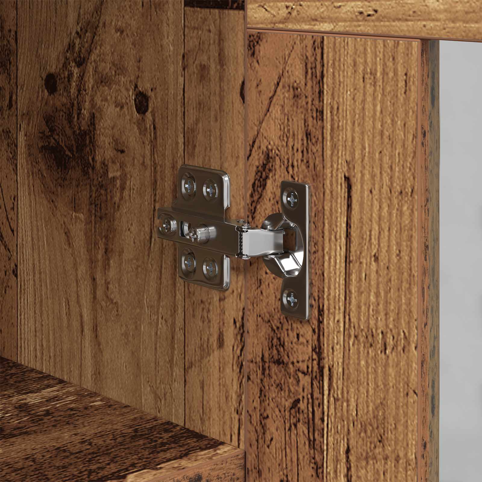 Sideboard Altholz 34 x 34,5 x 90 cm Holzwerkstoff
