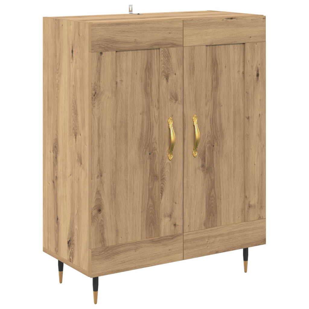 Sideboard Artisan-Eiche 69,5 x 34 x 90 cm Holzwerkstoff