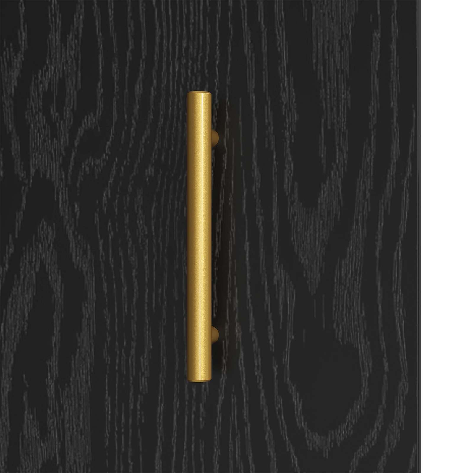 Sideboard Schwarz Eichen-Optik 69,5 x 34 x 90 cm