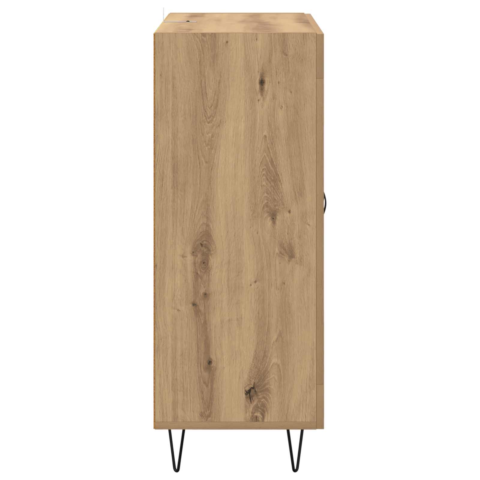 Sideboard Artisan-Eiche 69,5 x 34 x 90 cm Verbundholz und Eisen