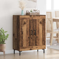 Sideboard Altholz 69,5 x 34 x 90 cm Verbundholz und Eisen