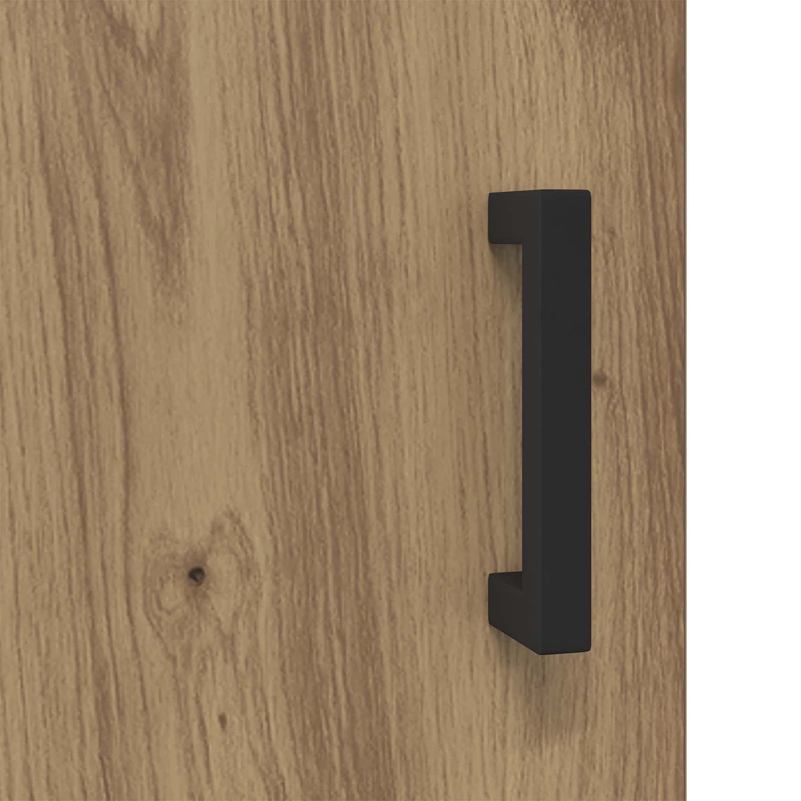 Sideboard Artisan-Eiche 69,5 x 34 x 90 cm Verbundholz und Eisen