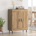 Sideboard Artisan-Eiche 69,5 x 34 x 90 cm Verbundholz und Eisen
