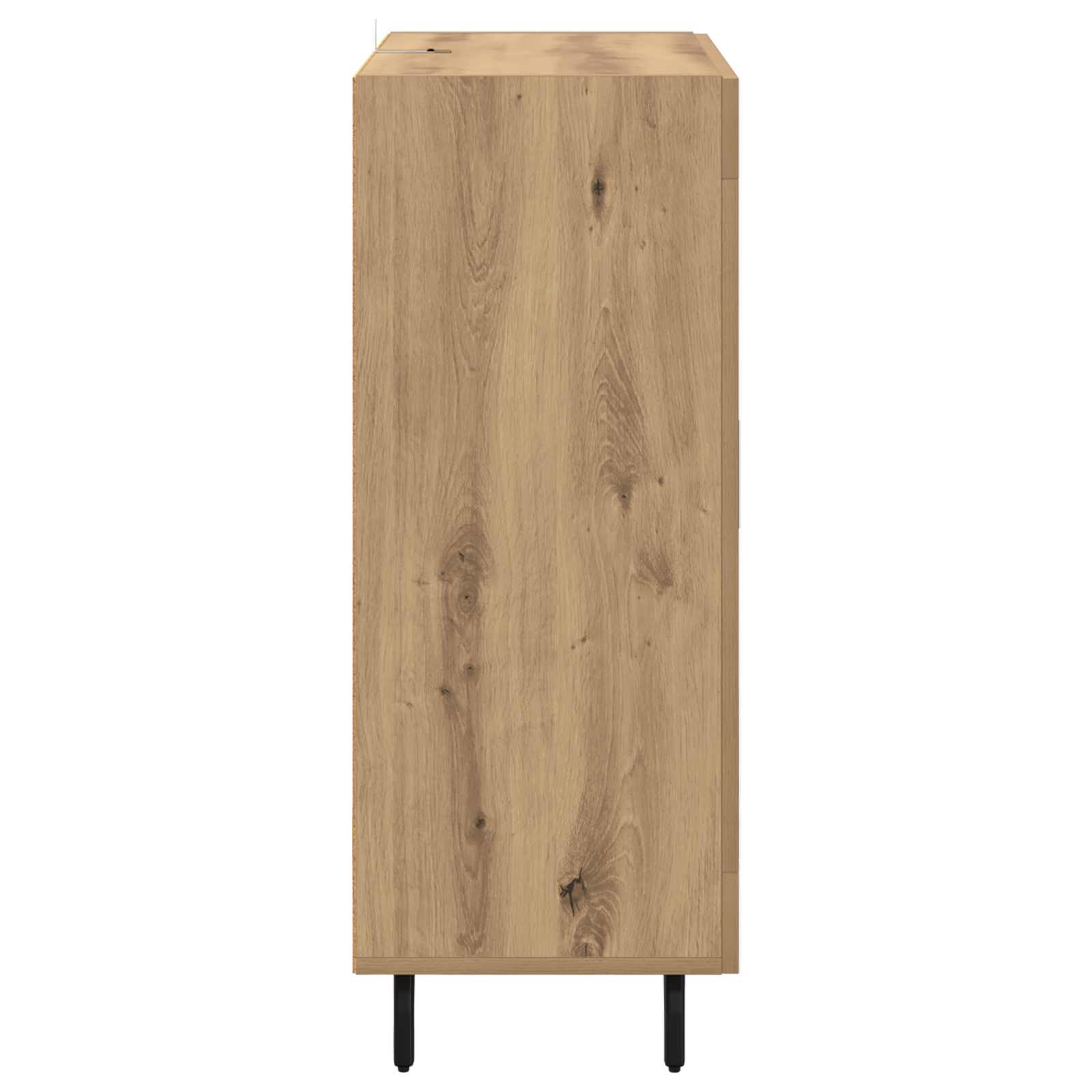 Sideboard Artisan-Eiche 69,5 x 34 x 90 cm Verbundholz und Eisen