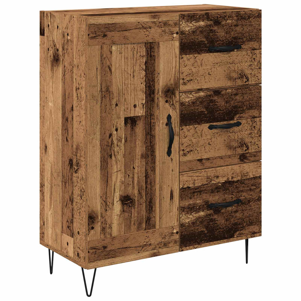 Sideboard Altholz 69,5 x 34 x 90 cm Holzwerkstoff