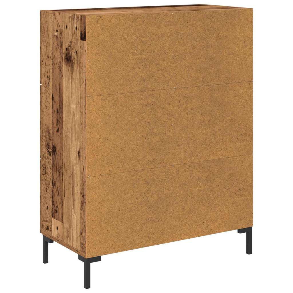 Sideboard Altholz 69.5 x 34 x 90 cm Holzwerkstoff