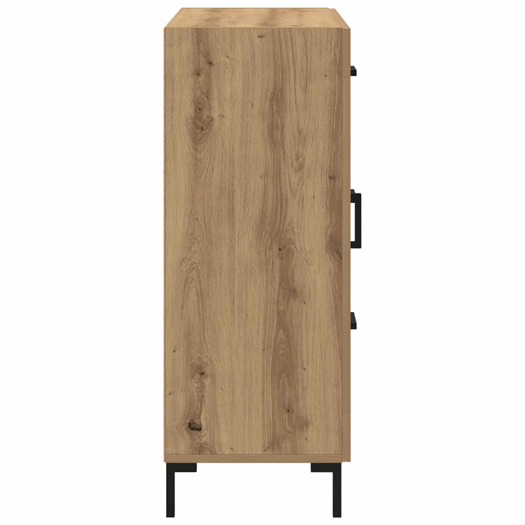 Sideboard Artisan-Eiche 69.5 x 34 x 90 cm Holzwerkstoff