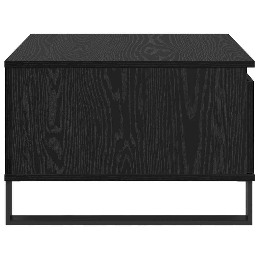 Couchtisch Schwarz Eichen-Optik 55 x 55 x 36,5 cm Holzwerkstoff