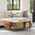 Couchtisch Altholz 80 x 80 x 36,5 cm Holzwerkstoff