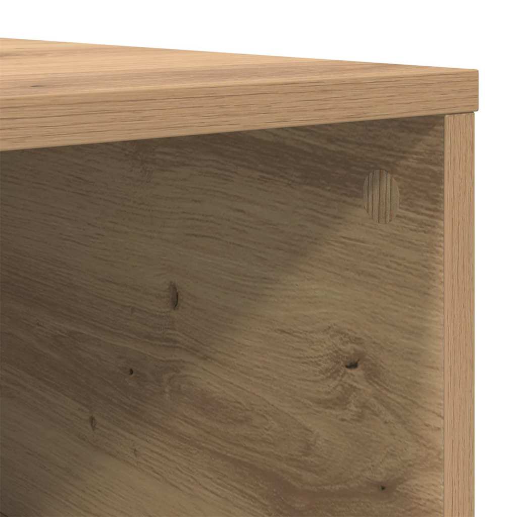 Couchtisch Artisan-Eiche 80 x 80 x 36,5 cm Holzwerkstoff