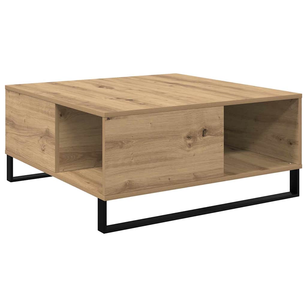 Couchtisch Artisan-Eiche 80 x 80 x 36,5 cm Holzwerkstoff