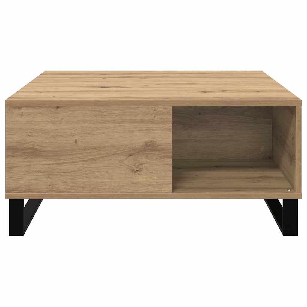 Couchtisch Artisan-Eiche 80 x 80 x 36,5 cm Holzwerkstoff