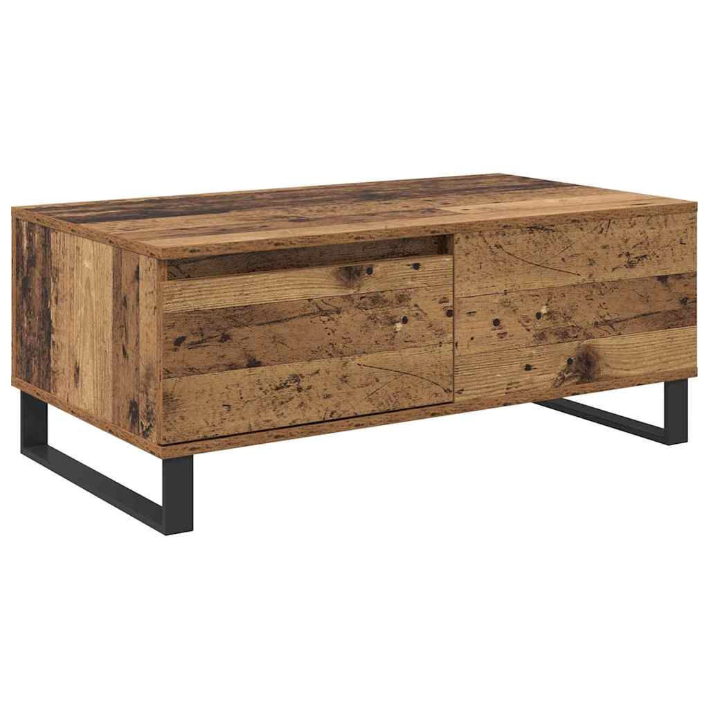 Couchtisch Altholz 90 x 50 x 36,5 cm Holzwerkstoff