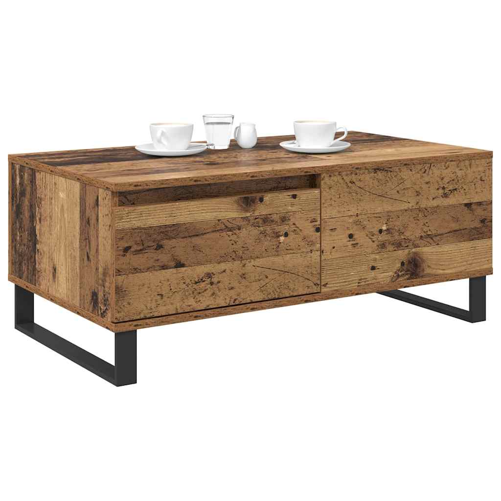 Couchtisch Altholz 90 x 50 x 36,5 cm Holzwerkstoff