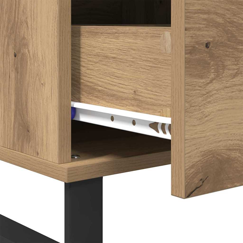 Couchtisch Artisan-Eiche 90 x 50 x 36,5 cm Holzwerkstoff