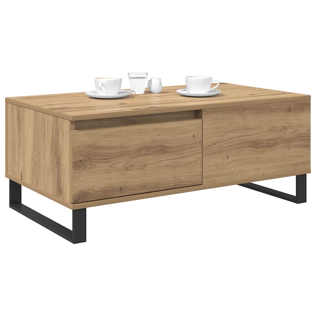 Couchtisch Artisan-Eiche 90 x 50 x 36,5 cm Holzwerkstoff
