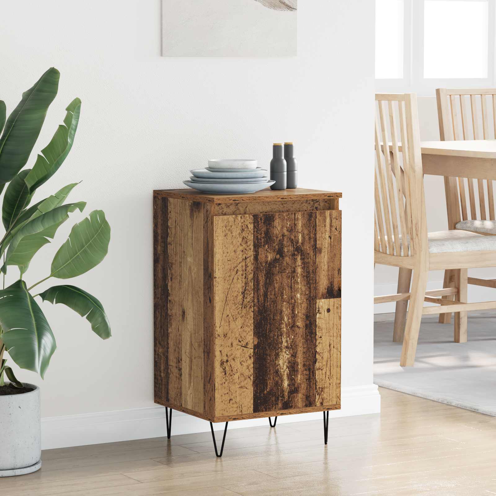 Sideboard Wandmontiert Altholz 40 x 35 x 70 cm Holzwerkstoff
