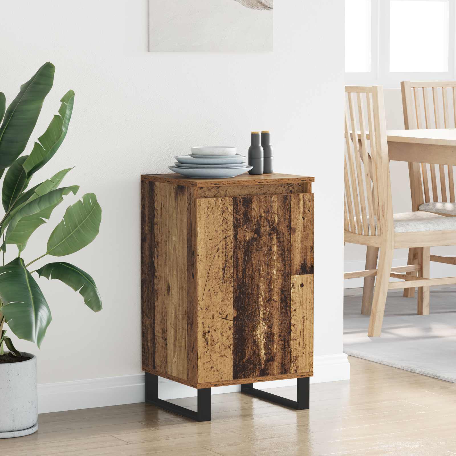 Sideboard Altholz 40 x 35 x 70 cm Holzwerkstoff