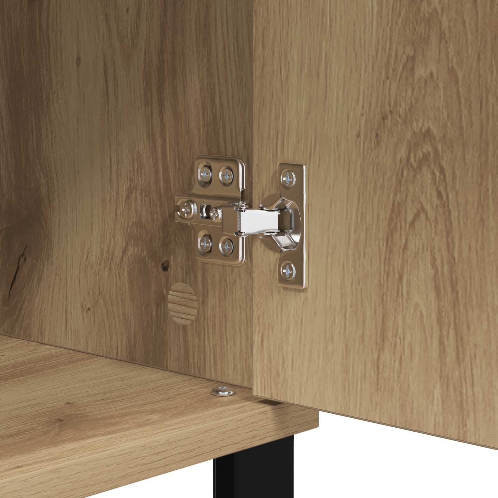 Sideboard Artisan-Eiche 40 x 35 x 70 cm Holzwerkstoff