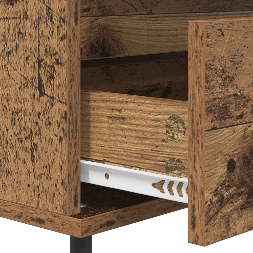 Sideboard mit Schubladen Altholz 35 x 40 x 70 cm Holzwerkstoff