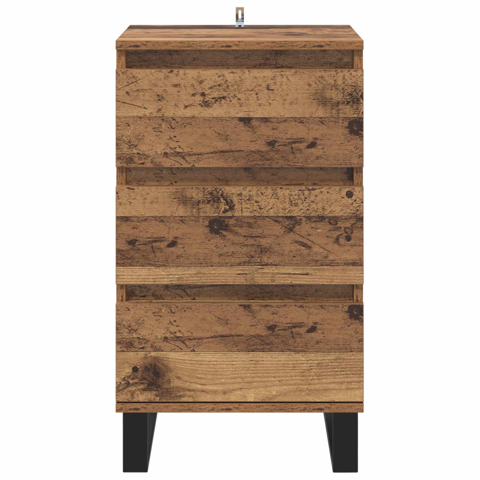 Sideboard mit Schubladen Altholz Holzwerkstoff