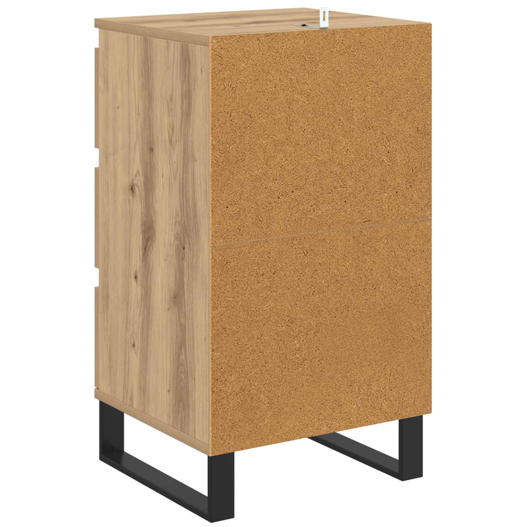 Sideboard mit Schubladen Artisan-Eiche Holzwerkstoff