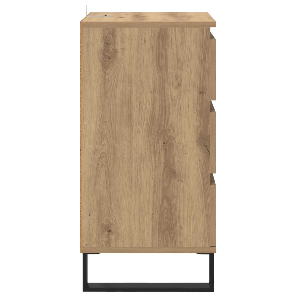 Sideboard mit Schubladen Artisan-Eiche Holzwerkstoff