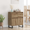 Sideboard Artisan-Eiche 60 x 35 x 70 cm Verbundholz und Eisen