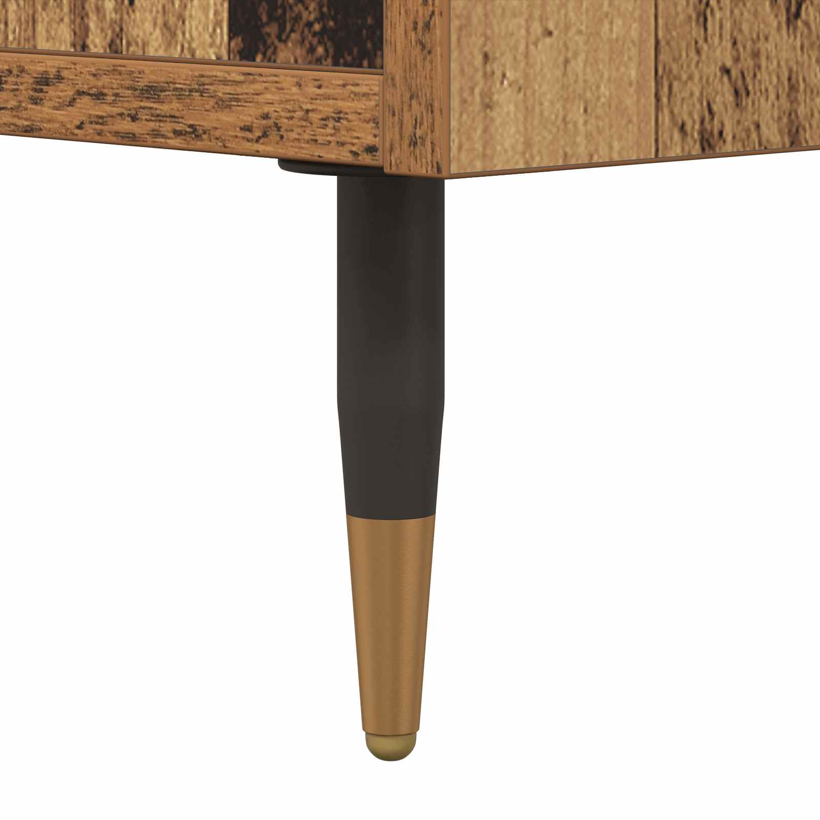 Sideboard Altholz 40 x 35 x 70 cm Verbundholz und Eisen