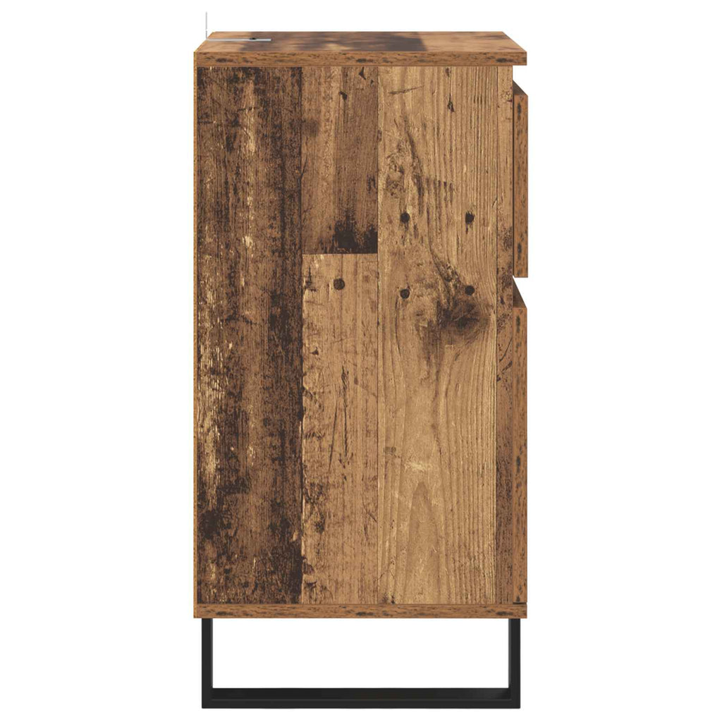 Sideboard mit Schubladen Altholz 35 x 40 x 70 cm Holzwerkstoff