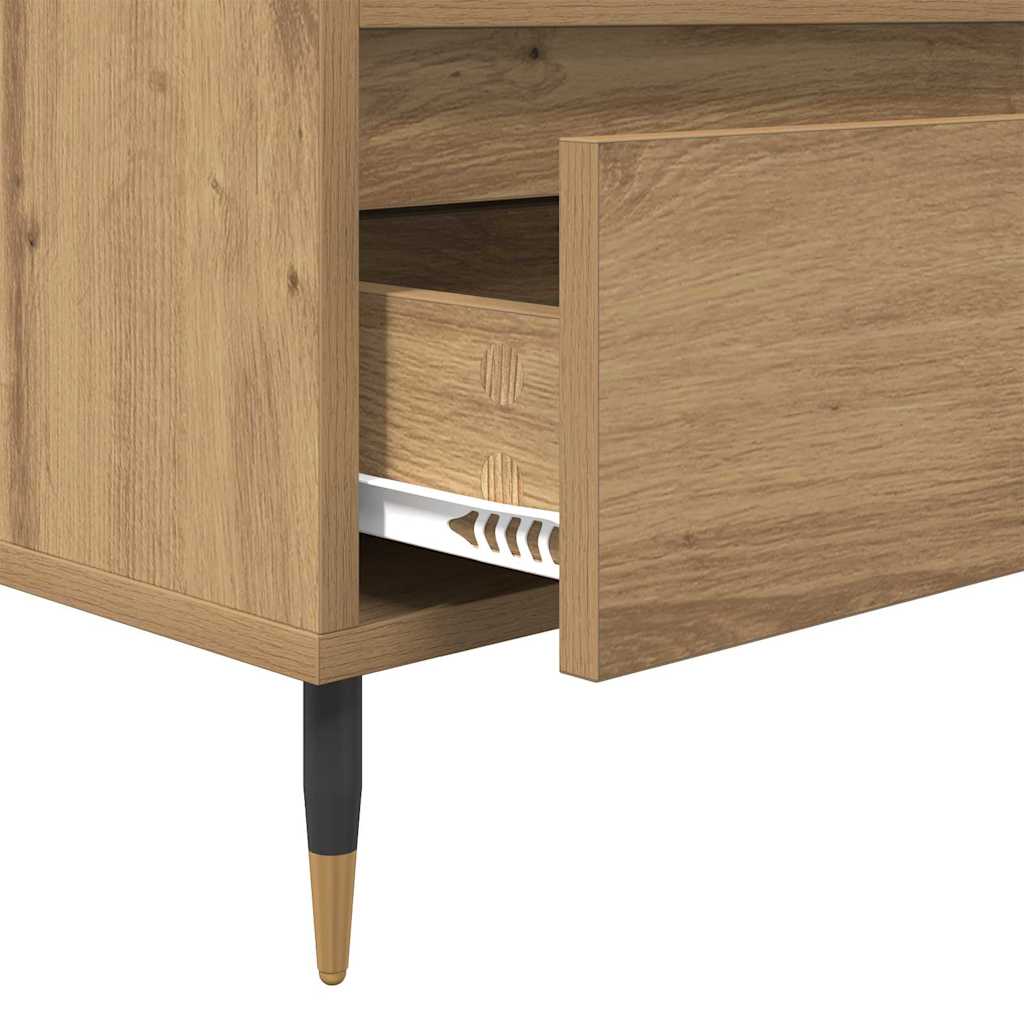 TV-Schränk mit Schubladen Artisan-Eiche 100 x 34,5 x 44,5 cm
