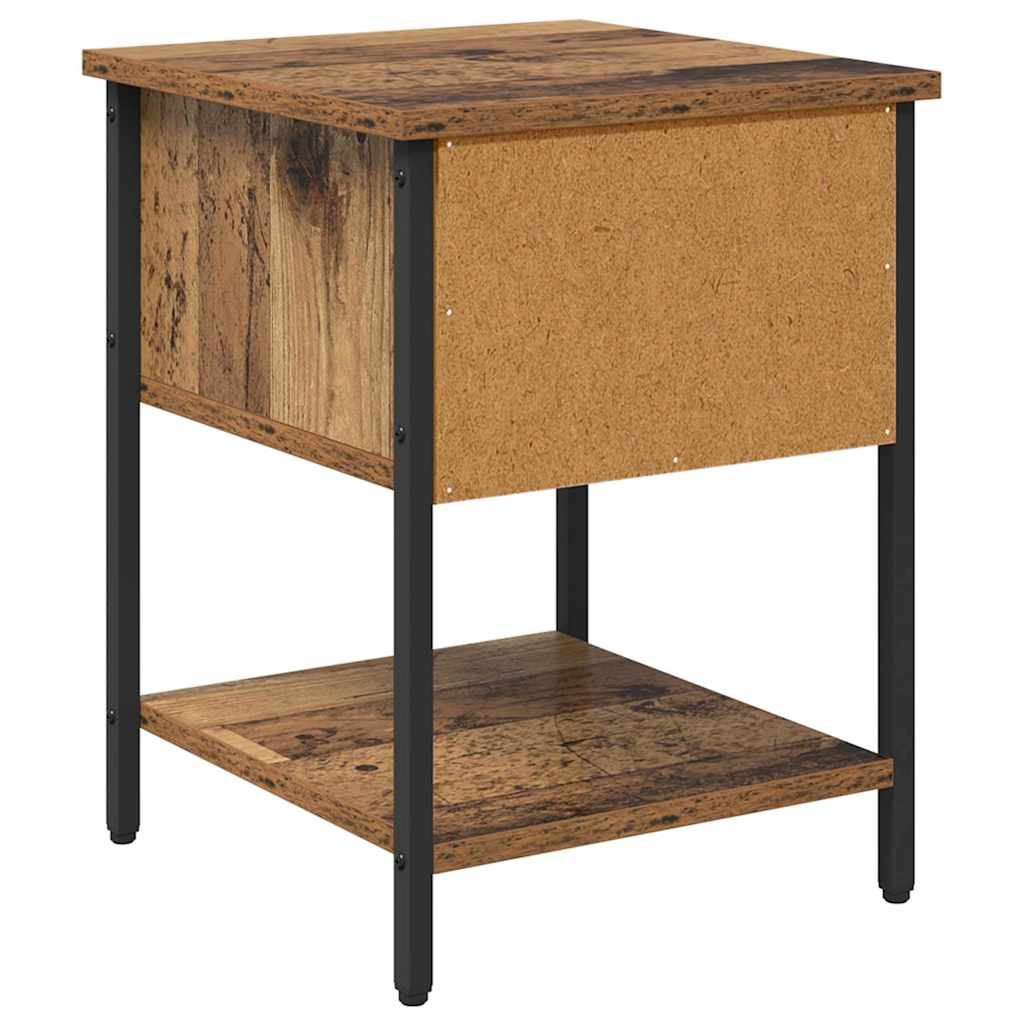 Nachttisch Altholz 34 x 35,5 x 45 cm Holzwerkstoff