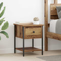 Nachttisch 2 pcs Altholz 34 x 35,5 x 45 cm Holzwerkstoff